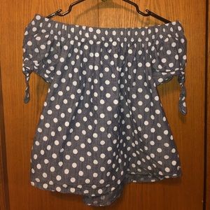 Polka Dot Blouse